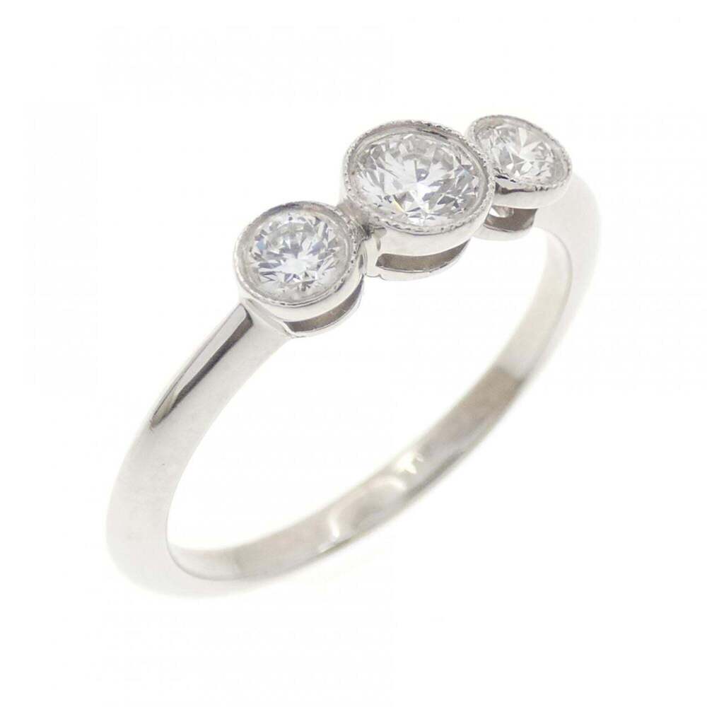 TIFFANY Silver Diamond Ring